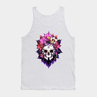 Cyberpunk Flowers Tank Top